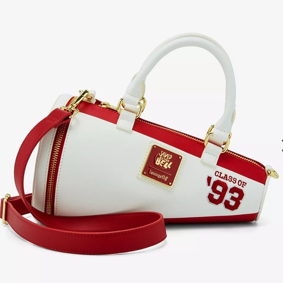 Loungefly Saved by the Bell Bayside High Megaphone Bag - Picture 3 of 5
